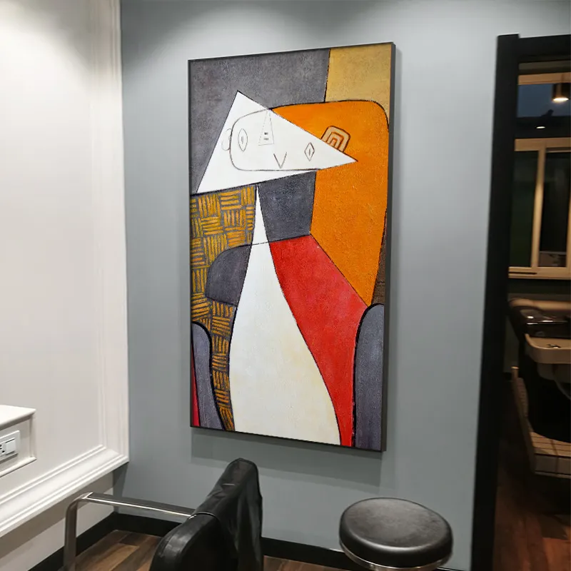 Samenvatting Picasso Beroemde olieverfschilderijen op canvas posters en prints Reproducties Wall Art Pictures Cuadros voor woonkamer decor