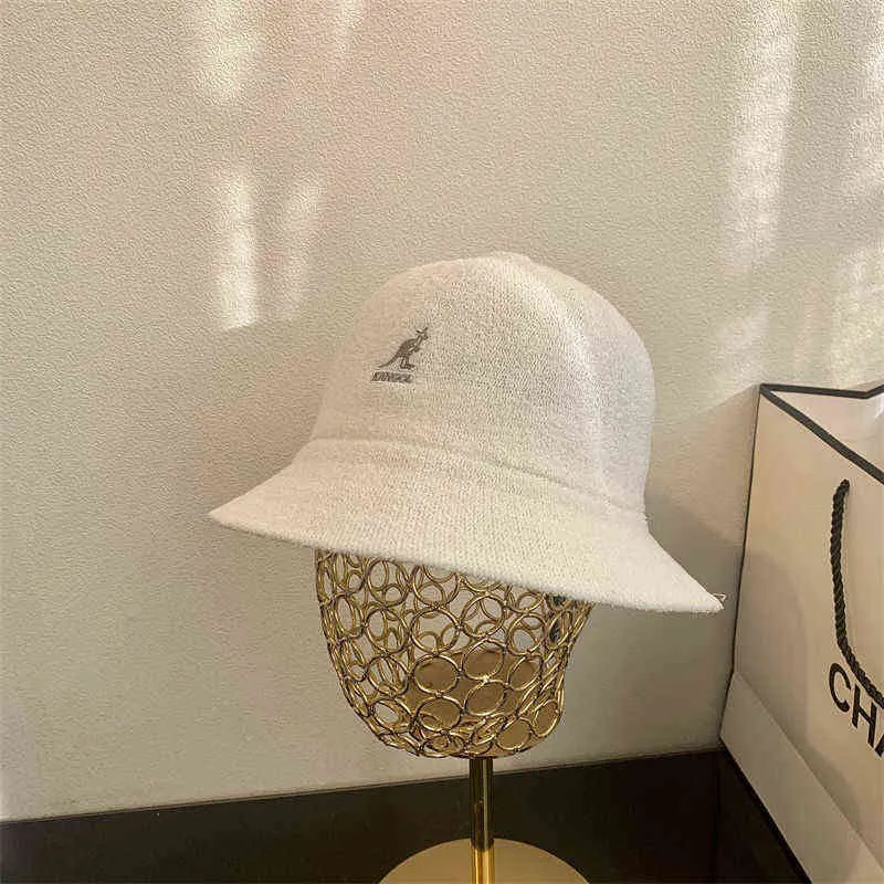 Chapéu canguru bob feminino masculino balde hip hop chapéu de pescador grande chapéu kangol unissex coleção casual de vários estilos h220419211u