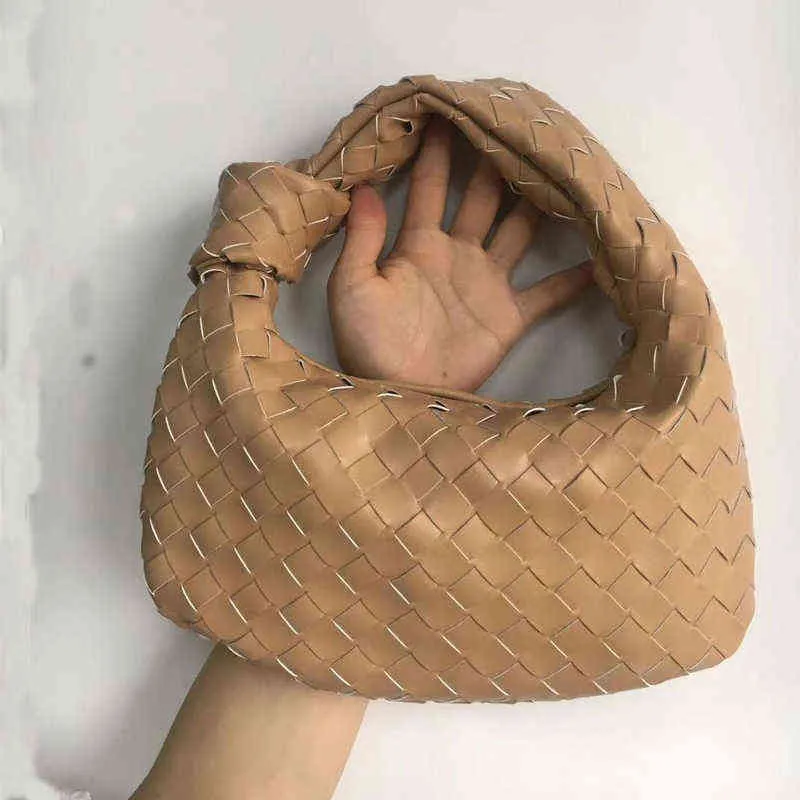 Bolsas de couro com zíper de luxo para mulheres 2021 Novo ombro da moda Hobo Hand Clutch Bag Soft Hobo Tote Bag X220330