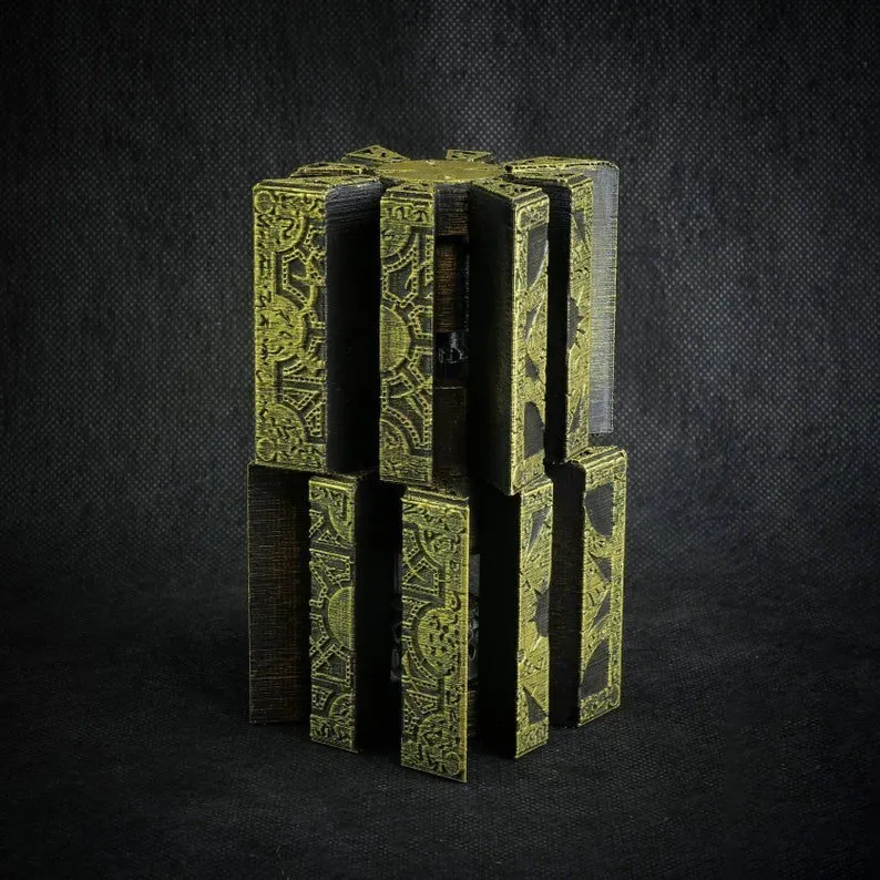 Działające Lemarchands Lament Konfiguracja Lock Puzzle Box z Hellraiser 220817