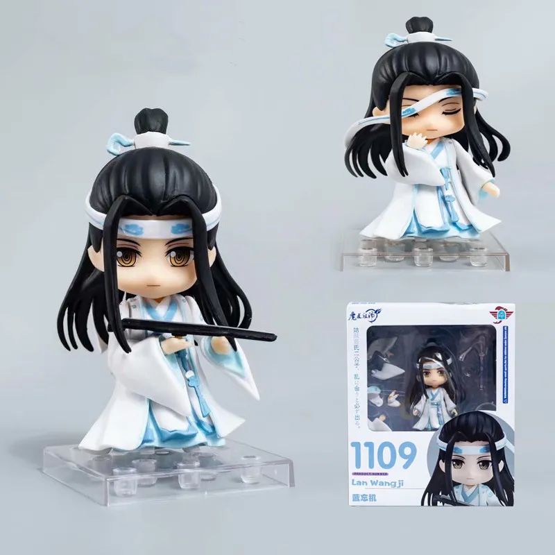 Mo Dao Zu Shi Anime Figure Giocattoli Wei Wuxian Yi Ling Lao Lan WangJi PVC Action Q Ver. Modello di bambola giocattolo da collezione 220418