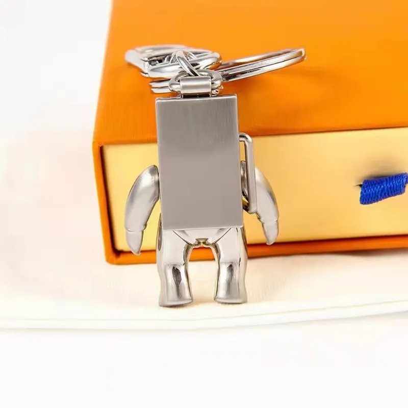 ashion Neuer Spaceman-Schlüsselanhänger aus Edelstahl, Luxus-Designer-Schlüsselanhänger, Selbstverteidigung, hochwertige Geldbörse, Schlüsselanhänger, Anhänger, Access339H