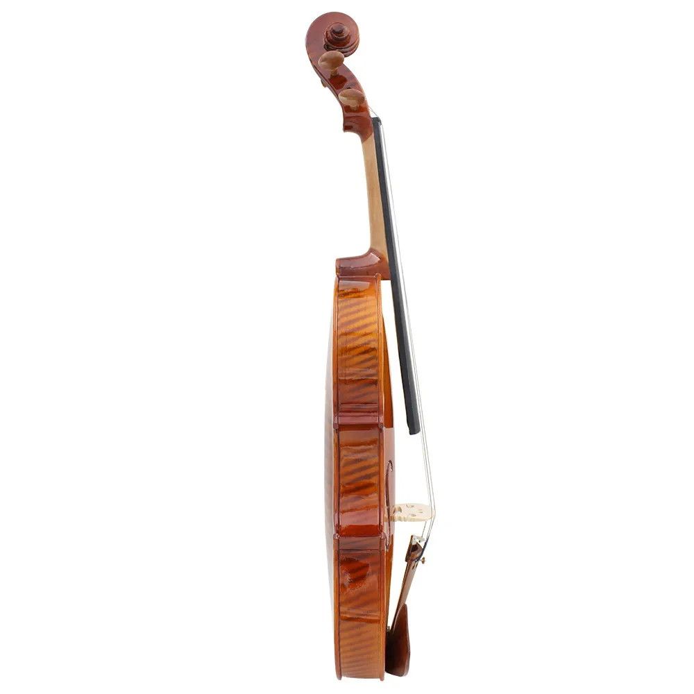 2022 Skrzype stałe drewno drewno klasa profesjonalna skrzypce skrzypce skrzypce 4/4 instrument muzyczny z bagażem