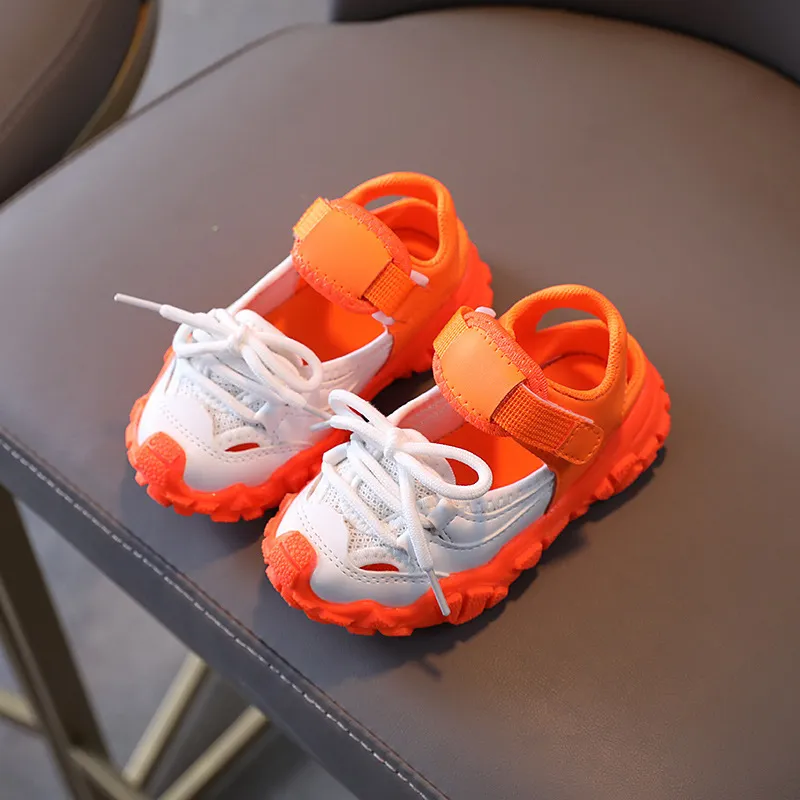 Sneakers baby flickor pojkar casual skor sommar spädbarn småbarn skor mesh andning 220823