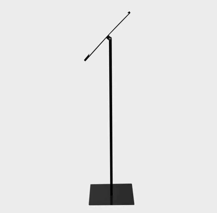 Metal Black White Sign Holder Fit For A4 Poster RevolVable till antingen horisontell eller vertikal visningsdisplay Stand Landing Stand