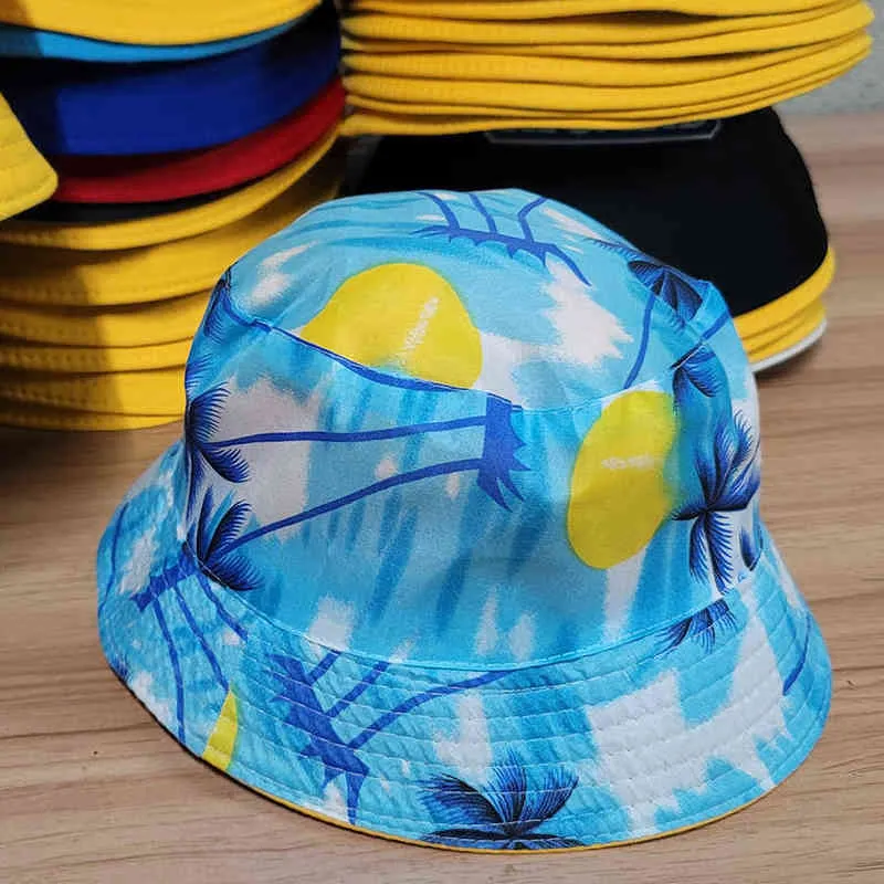 Unisex bawełniane swobodne czapki wiadra Panama kapelusz kobiety dwustronne zużycie na zewnątrz kangura rybackie czapki mężczyźni rybacka czapka femme gorro h220419