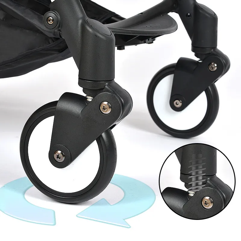 Kinderwagenaccessoires Voor- en achterwiel voor Babyzenes Yoyo Yoya YuYu kinderwagen 220510