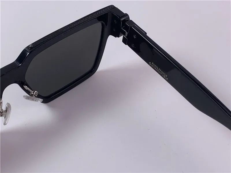 Nya modedesign solglasögon Z1358E Square Frame Classic Millionaire Style Pop Summer Outdoor UV400 Protective Glasses229s