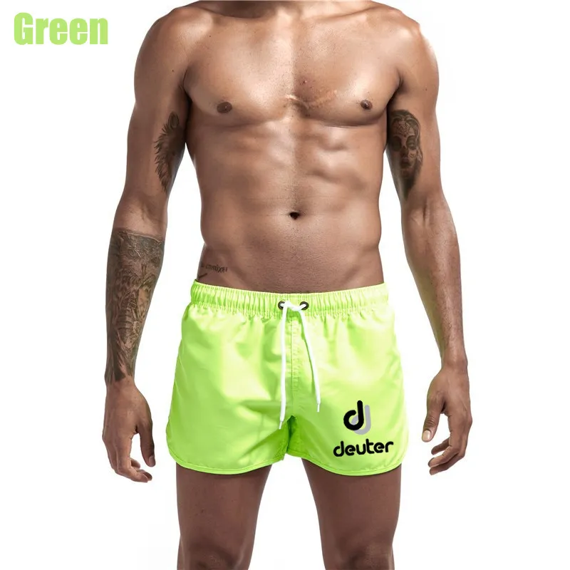 Pantaloncini QuickDry da uomo moda estate Pantaloncini da bagno da uomo Costumi da bagno Abbigliamento da spiaggia Sport S3XL 220617