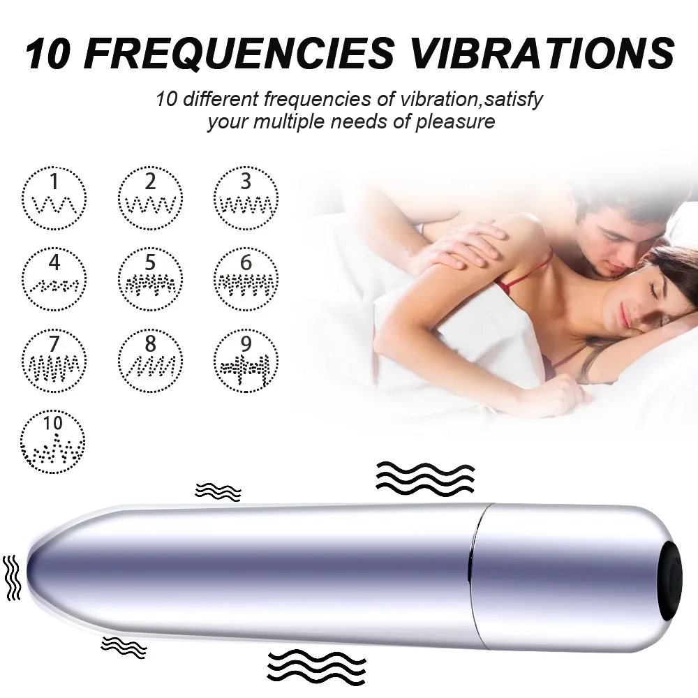 Mise à niveau puissante balle vibrateur Mini USB charge femme Clitoris G Spot stimulateur femmes adultes masturbateur érotique sexy jouets