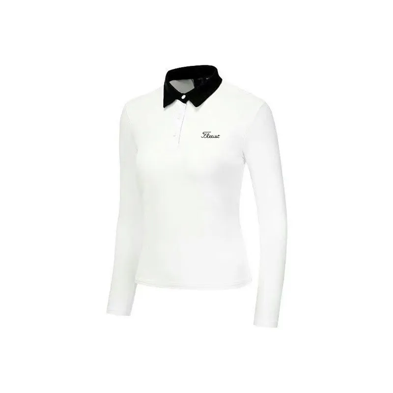 Ladies Golf Clothing Wear Widies Long Sleeve Planser Spring Outdoor Sports Sweat Sirt 2206271777971