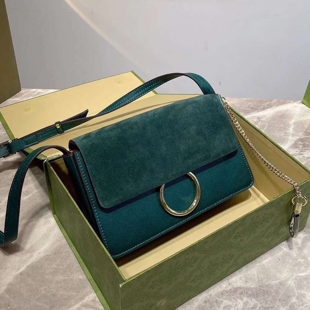 2021 Luxury Brand Messenger väskor Hela designers Kvinnor Högkvalitativ äkta cowskin läder cloe mini Marcie axel Saddl199r