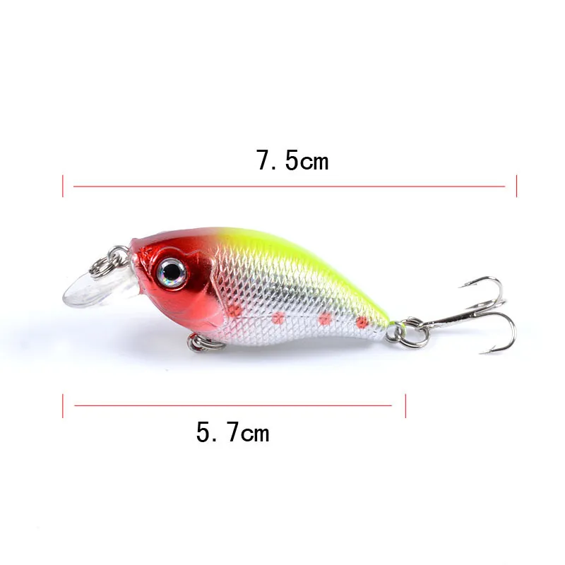 1st Wobblers Quality Crankbait Simulation Fishing Lure 57cm 7g Jerkbait Floating Hard Bait Bass Karp Pesca Fishing Tackle 220726