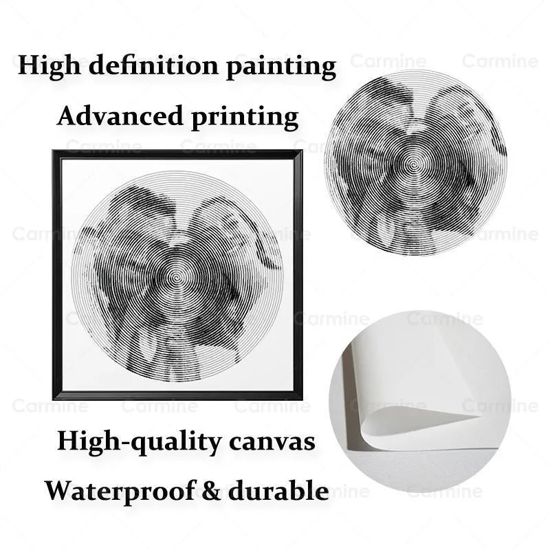 커스터마이징 PO 페인팅 레코드 플레이어 커스텀 캔버스 포스터 가족 사진 벽 예술 인쇄 그림 홈 장식 프레임리스 220623