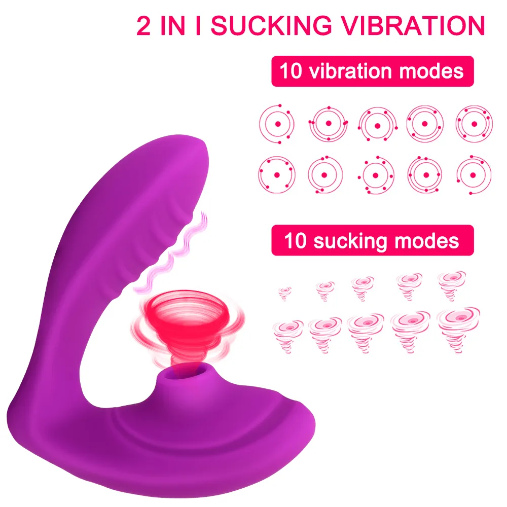 Produits pour adultes Clitoris Nipple Sucker G Spot Vagin Stimulation Vibration Multifonction Sucer Vibrateur Sexy Jouets Pour Femme