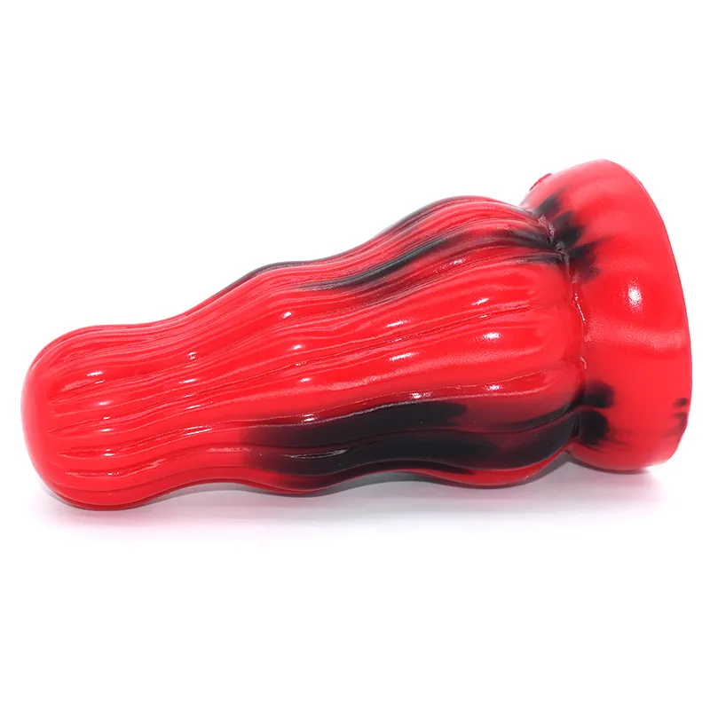 YOCY Énorme Plug Anal Épais 7.5 cm Ventouse Jouets Poussée Gode Butt Masturbation Silicone Doux Godes sexy Pour Les Femmes