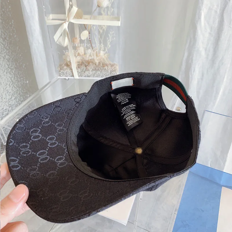 2022Luxury Designer Baseball Caps Wysokiej jakości czapki uliczne Trendy Baseballs Hats for Women and Men Letni list Regulowany Avant-G296k