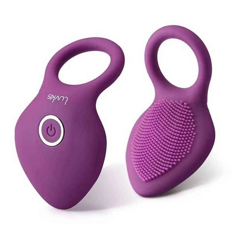 Cockrings ny kukring vibrerande klitoris stimulator g spot sex leksaker par vibration fördröjning slickar fitta orgasm låst vibrator 3452399