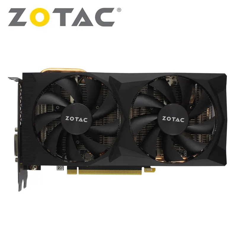 Karty graficzne ZOTAC RTX 2060 GTX 1060 1650 6GB 1050 TI 3GB 4GB GPU Karta graficzna komputer komputerowy Gaming Office Mining VGA9125132