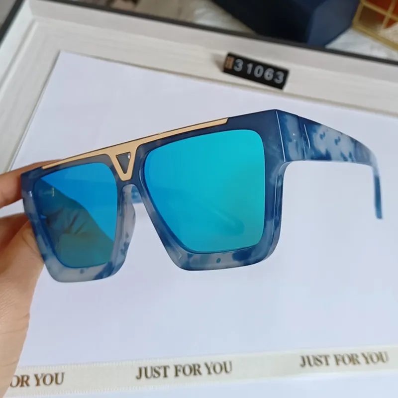 Europese en Amerikaanse zonnebrillen heren dames groot frame polaroid lens volledige frames ontwerp kleur 8 kleuren maat 57-16-138 geschikt voor fo233k