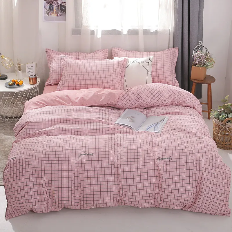 Designer Bed Zarblety Zestawy zestawu pościeli Fłowna domowa Krótka fabryka poduszek kołdry Zestawy okładki Wygodne Blanke310e