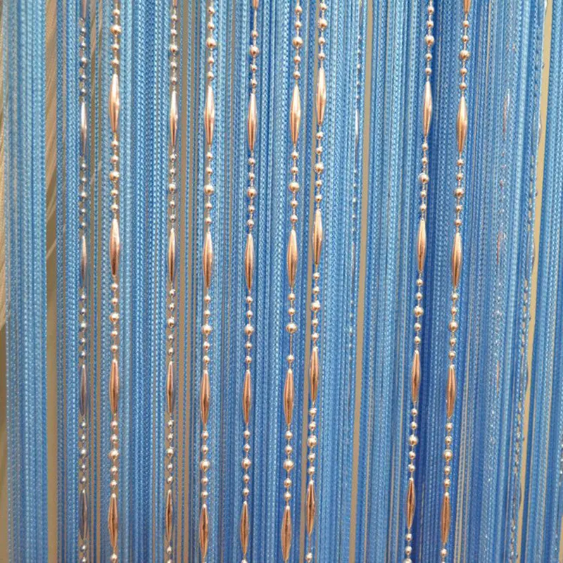 12 Cortinas de linhas de linhas de linha cortina moderna cortinas tingidas para a porta da sala de estar da sala de estar El Cafe Decoração de interiores Cortina sólida 220511
