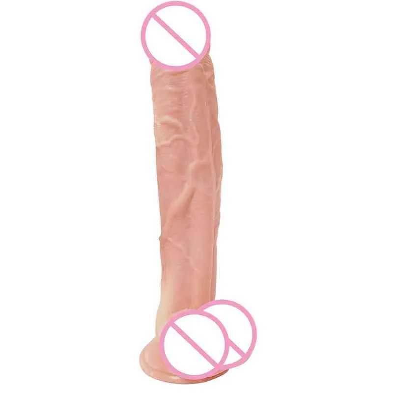 NXY Dildos Sugsimulering Penis Silikon Kvinna G Point Vibrator Flirtation Onani Vuxen Sex Produkter 0316