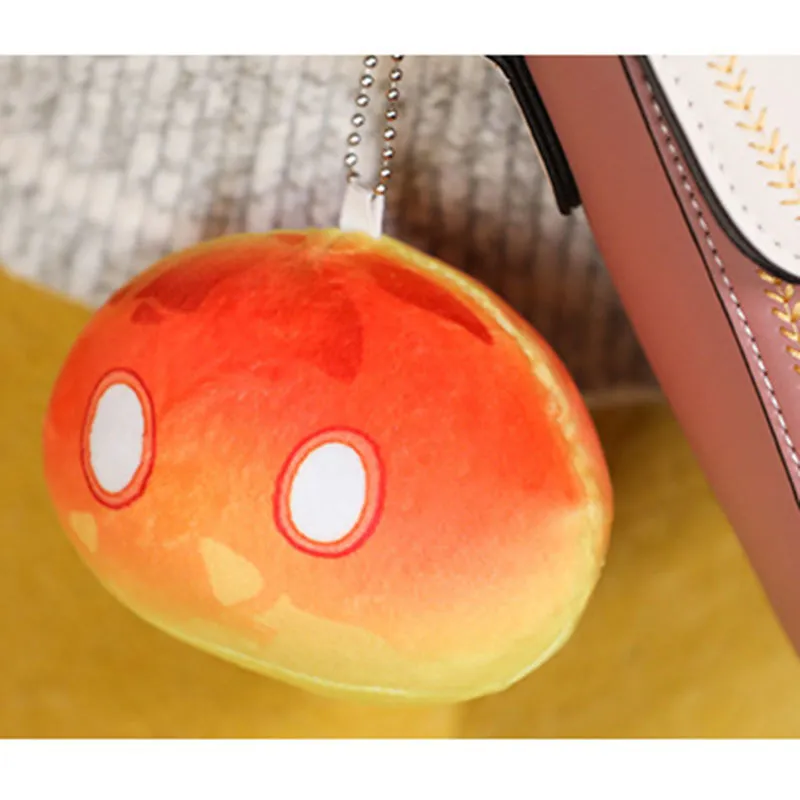 10см геншин Impact Pendant Cawaii Slime Dolls Keli Dango Throw Paimon Klee Amber Pucked Plush Doll Toys 220621