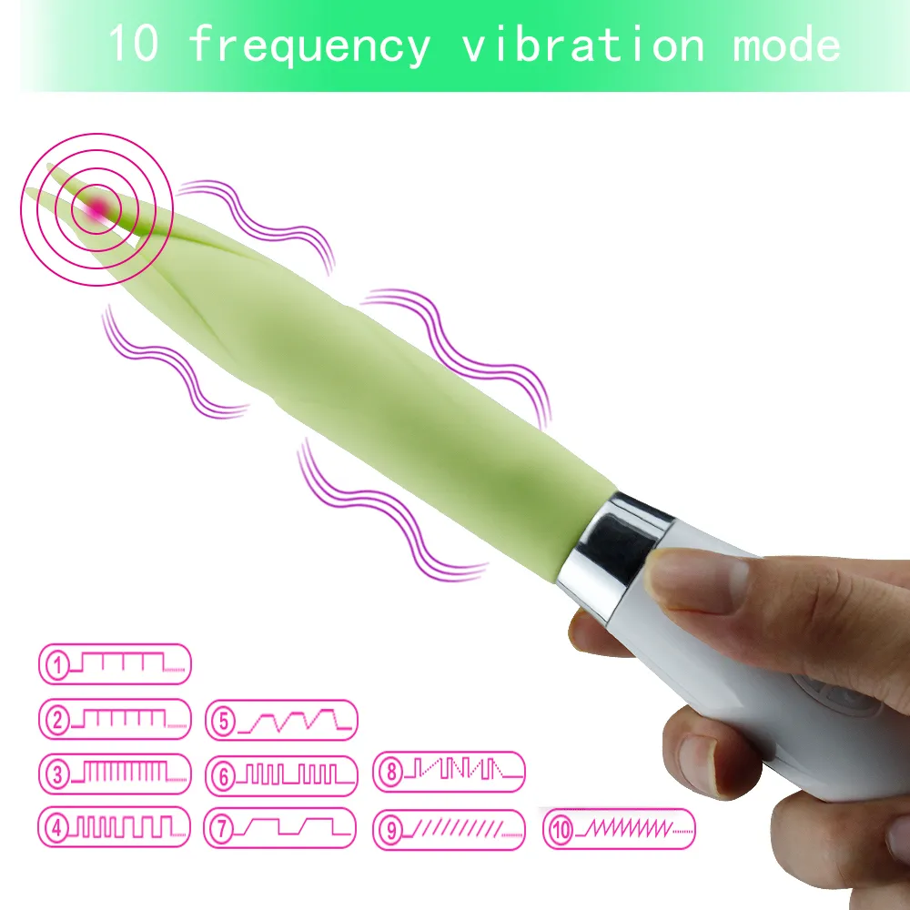 G-spot vibrator 10 mode clip massager toy sexy toy for women nipple clamp clampal clitoris pimital modulator female mosturbator