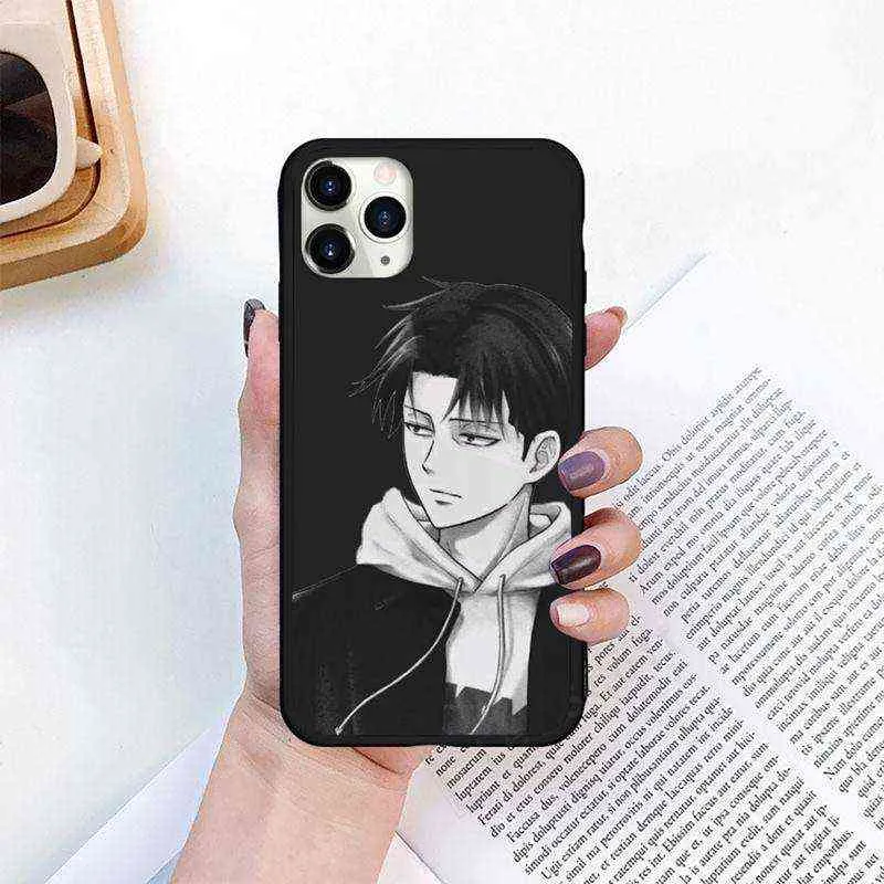 Anime ataque japonês em titã caso de telefone para iphone 11 12 13 pro xs max 8 7 6s plus x 5S se 2020 xr mini aa2203266173744