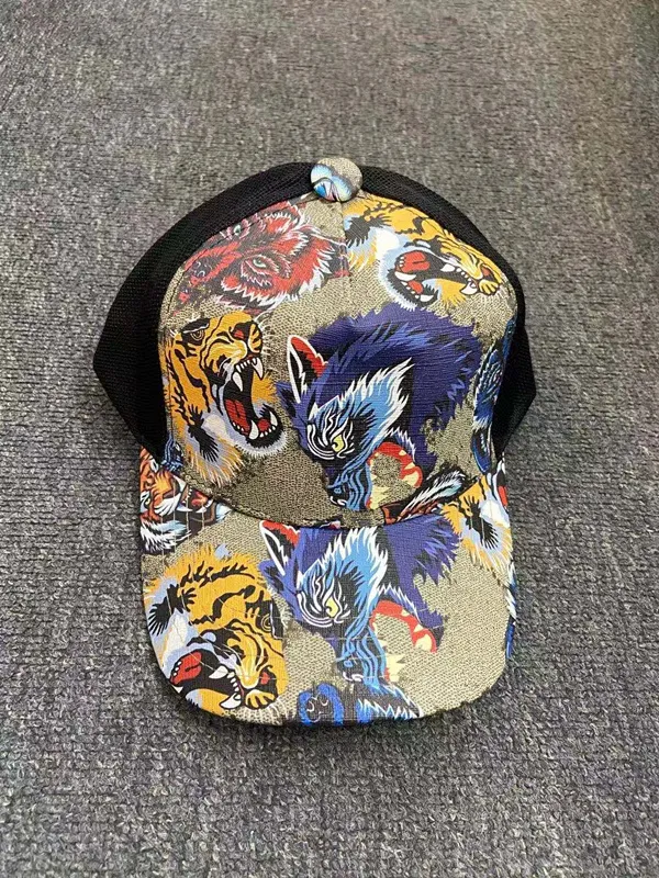 Hombres de mujer Tap de pelota Fashion Get G Lett Gat Patrón de tigre Hats de impresión Diseñador de sombrero Bonnet Diseñadores de hombres Cabas para hombres Fit Caps181t