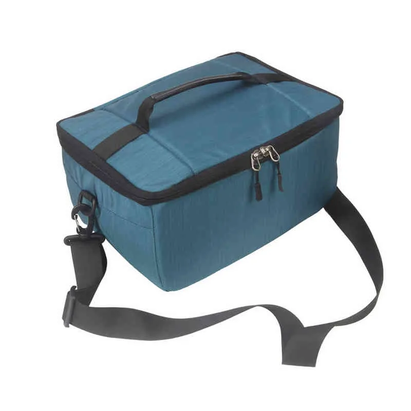 Bolsa de lente de câmera dslr à prova d'água, bolsa de proteção para inserção, bolsa de transporte acolchoada para lentes aa2203241097901