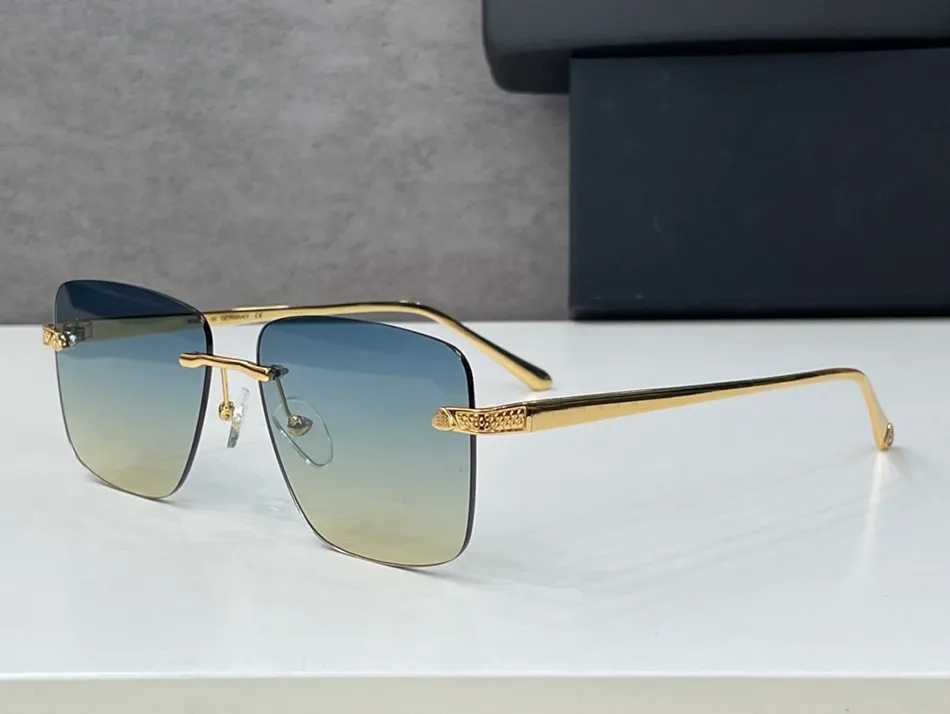 designer sunglasses for man coolwinks eyewear square frameless fashion style UV400 glasses Womens protective sunglass PA RG ABM Z3197E