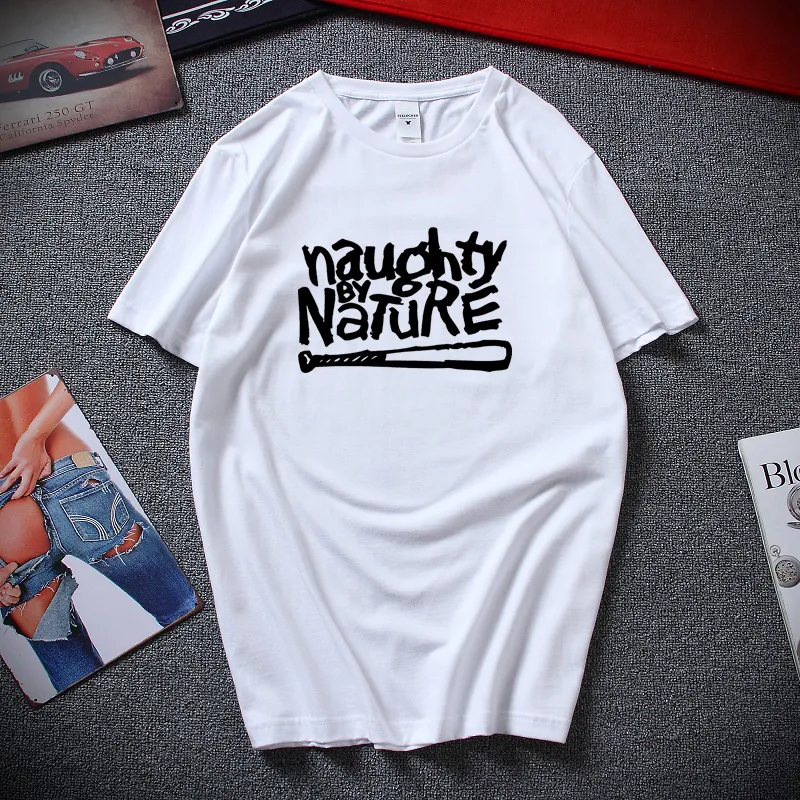 Naughty By Nature Old School Hip Hop Rap Skateboardinger groupe de musique années 90 Bboy Bgirl t-shirt noir coton T petit haut t-shirts 220704