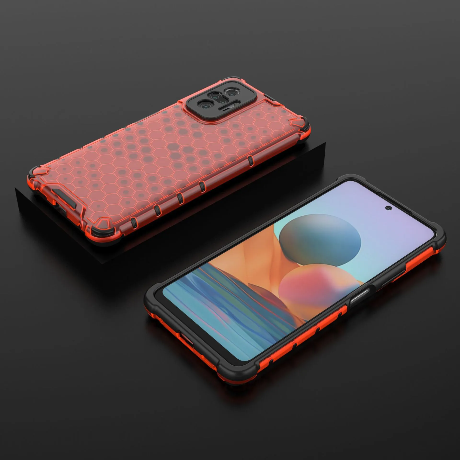 Étuis de protection arrière pour Redmi, étui de téléphone portable Transparent antichoc avec plastique dur, pour Xiaomi Redmi Note 10 Pro Max