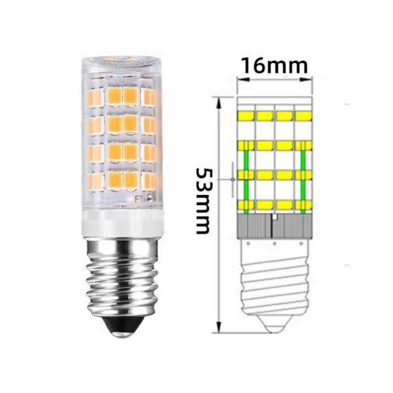 Mini lampada a LED E14 5W 7W 9W12W AC 220V LED lampadina a mais SMD2835 360 angolo a fascio Sostituire luci lampadario alogeno H220428