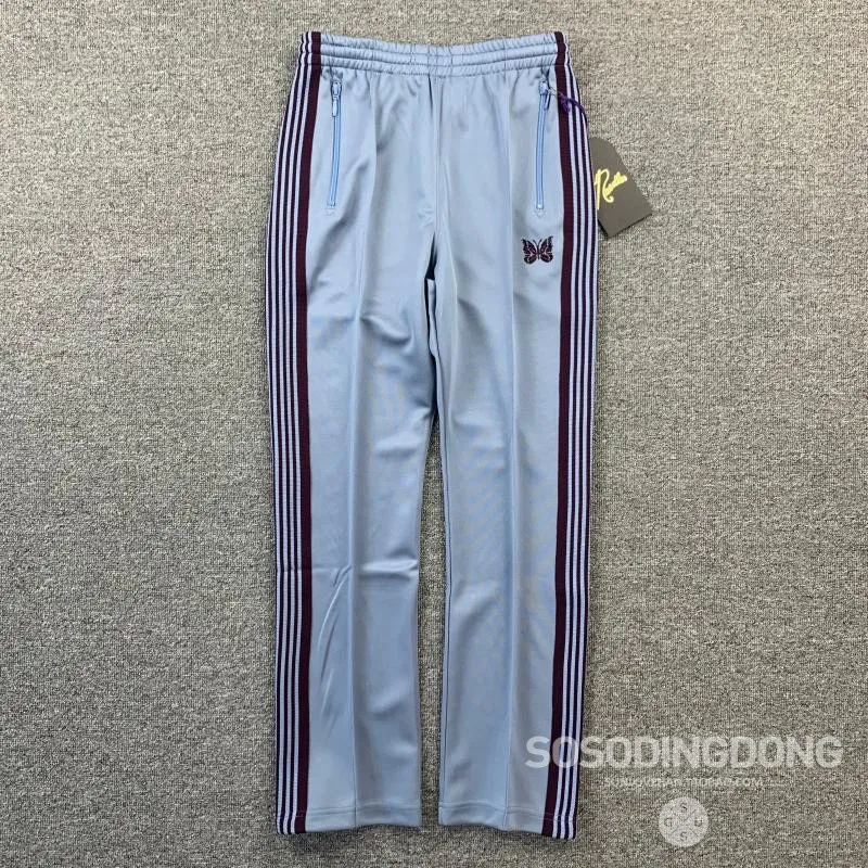 Men's Pants Men Women 1 1 Quality Webbing Striped Embroidery Butterfly Needles Track AWGE Trousers ss 220826