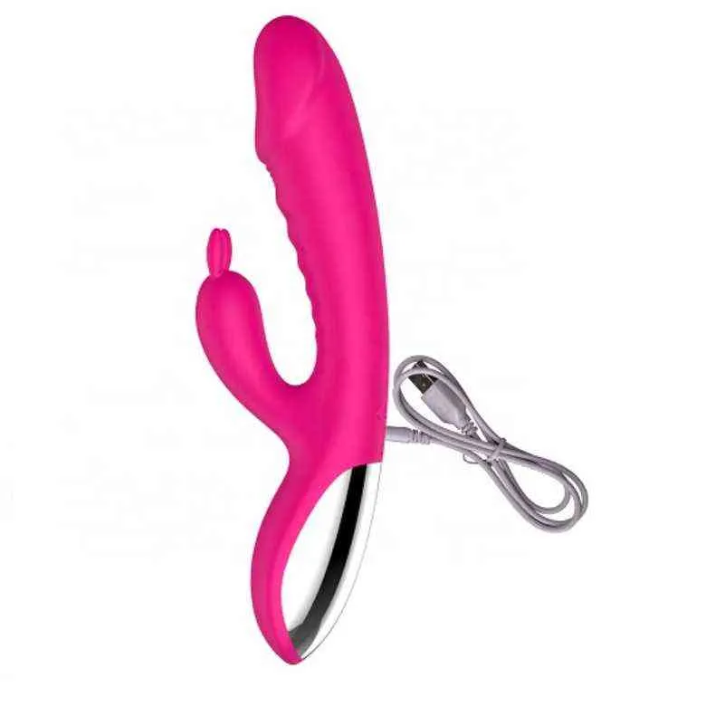 Nxy Vibrateurs Clitoral Vagin Stimulation Bunny Ear Sex Toy Toy Rabbit 10 Vitesses G Spot pour les femmes 0411