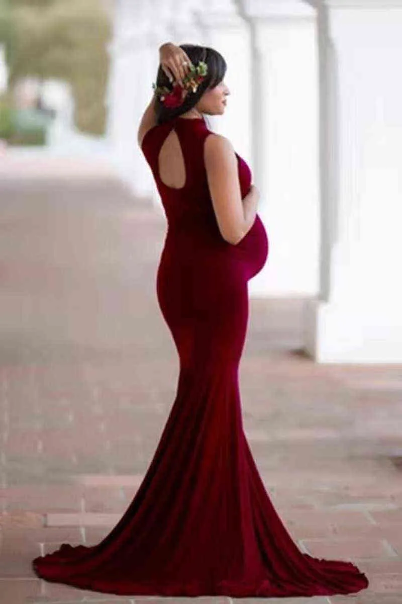 Fotoğraf çekimi için doğum elbiseleri hamile fotoğrafçılığı prop gebelik elbise fotoğrafçılığı maksi elbiseler elbise hamile kıyafetler yeni g220309