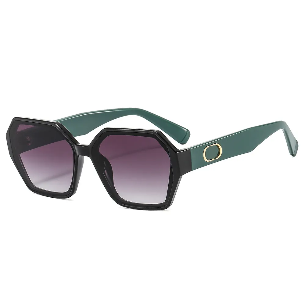 Side Letters Designer Zonnebril Dames Men Luxe zonnebril voor vrouwen Reizen Zonnebeicht Adumbral Beach Sunglass