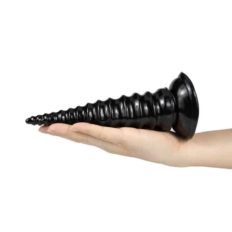 NXY Anal Toys Antelope Horn Vestibule Masturbador para homens e mulheres CRISANTHEMUM Anal Plug Plug Fun Adult Products 220528