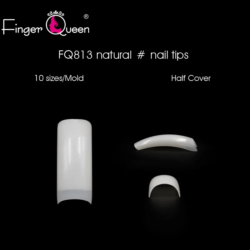 Nail Tips Naturel et Clair Français Faux Ongles Gel Acrylique Diy Salon Fournisseurs extras Long Pour Professional Fake Art 220716