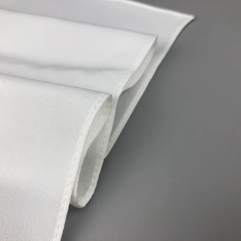 Shawls de pescoço quadrado de lenço de seda feminino Lady White Solid Bandana Band Kerchief for Diy Pintura 220512156688444577752