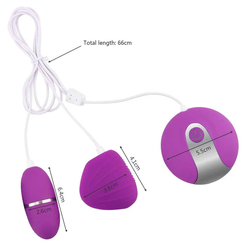 FBHSECLクリトリス刺激装置の女性のためのセクシーなおもちゃ二重振動卵