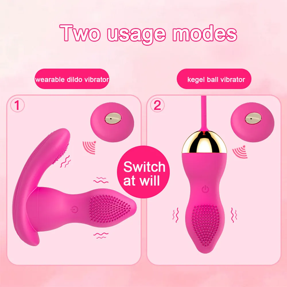 7 hastigheter fjärrkontroll bärbar vibrator dildo vibratorer för kvinnor g-spot klitoris osynliga trosor vibrerande ägg sexiga leksaker 18