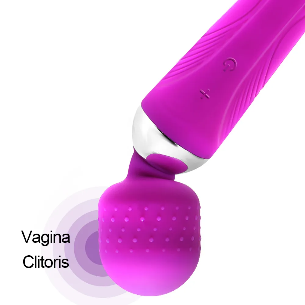IKOKY Potente bacchetta magica vibratore AV stimolatore del clitoridedildo vibrante masturbatore femminile massaggiatore del punto G giocattoli sexy la donna