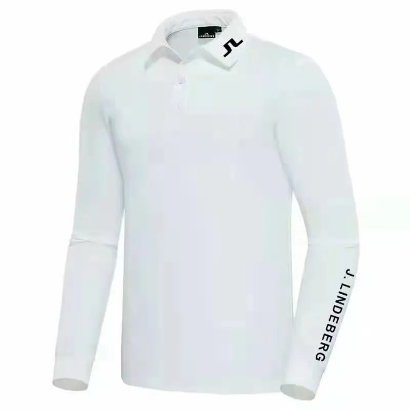 Vêtements de Golf J L t-shirt de golf à manches longues pour hommes printemps et automne t-shirt de golf confortable et respirant 220626