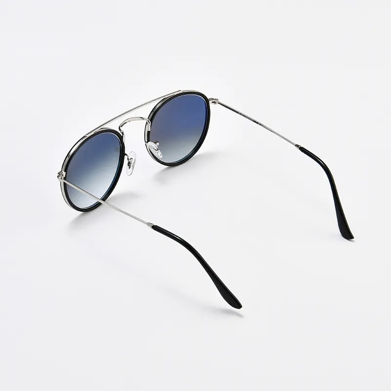 Luxury Retro Round Designer Sunglasses Polarized Women 2022 Brand Design Mirror Lens Circle Frame Sun Glasses Cool 3647 Shades261p