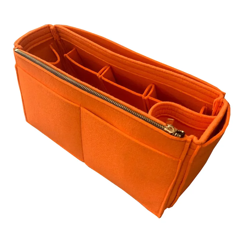 För BK I 25 N S 30 35 40 Felt Väska Organizer Insert Bag Shapers Bag Purse Arrangörer-3mm Premium filt Handgjorda / 20 färger 220315