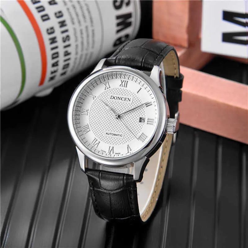 designer watches Calendar three pin Simple Automatic Mechanical Watch Men's watch